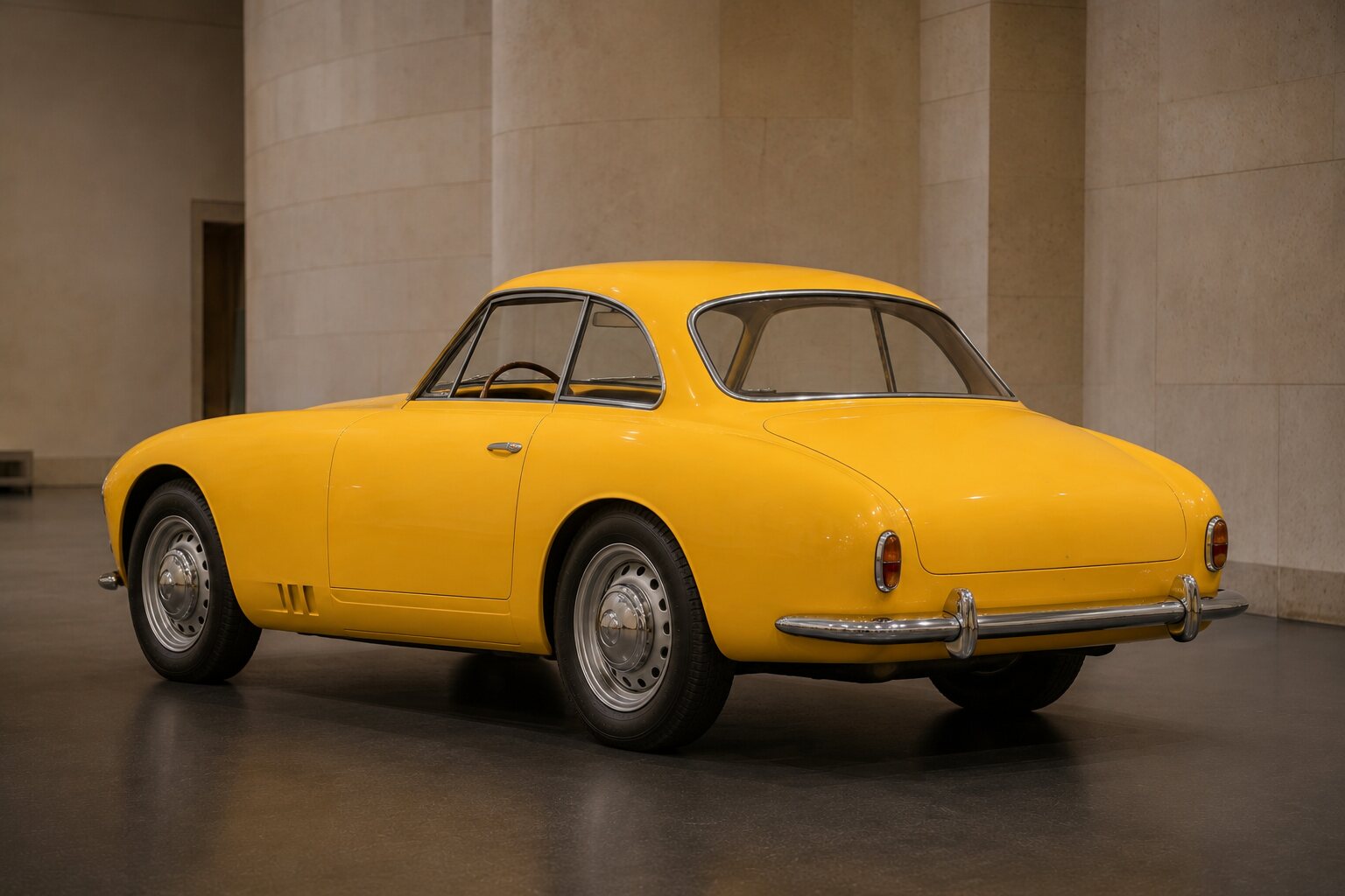 Ferrari 166 Inter rear three-quarter view