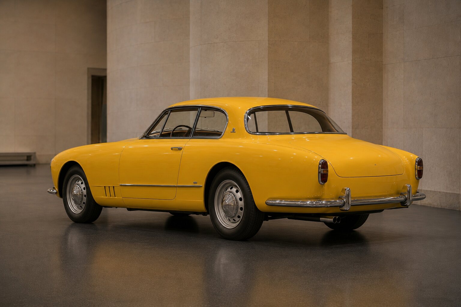 Ferrari 195 Inter rear three-quarter view