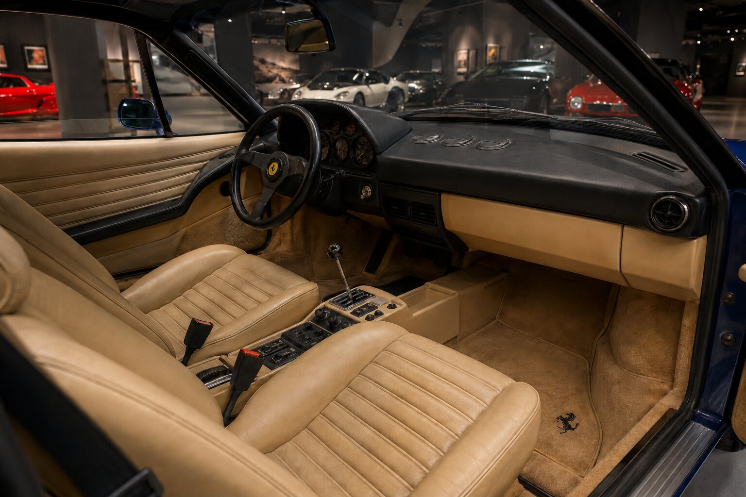 Ferrari 308 GTB Quattrovalvole interior view