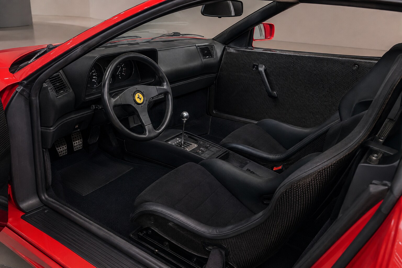 Ferrari 348 GT Competizione interior view