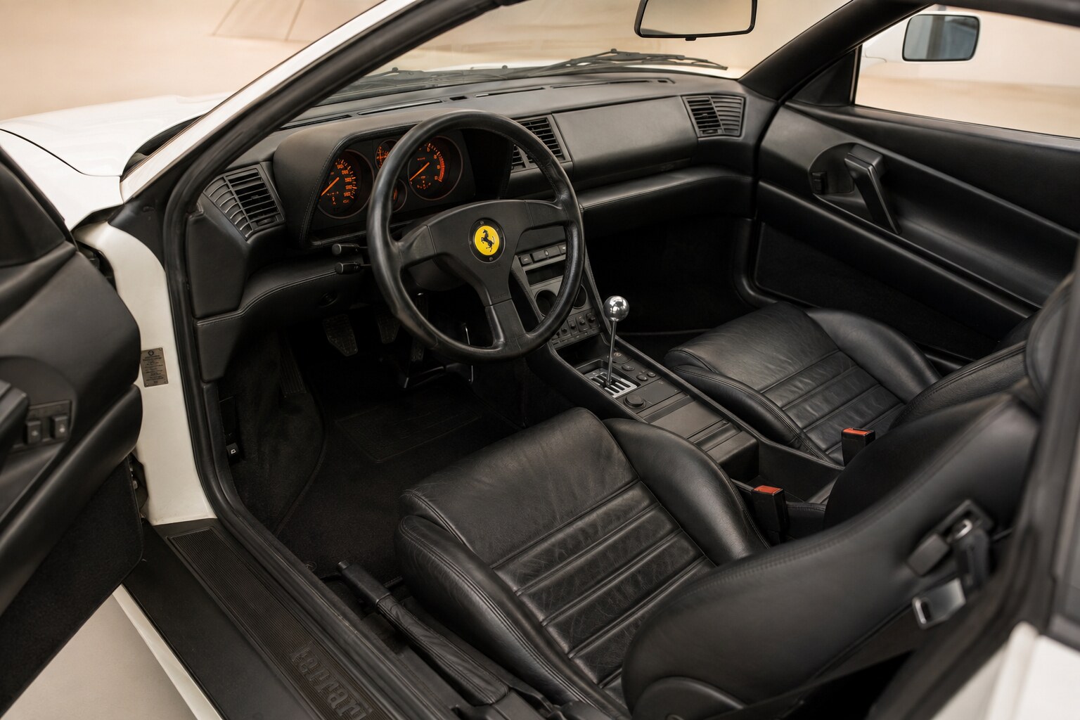 Ferrari 348 GTB interior view