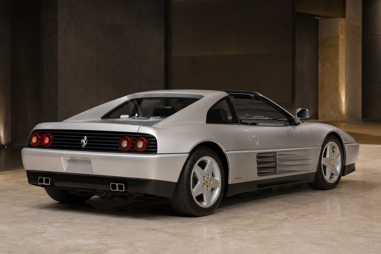 Ferrari 348 TS rear three-quarter view