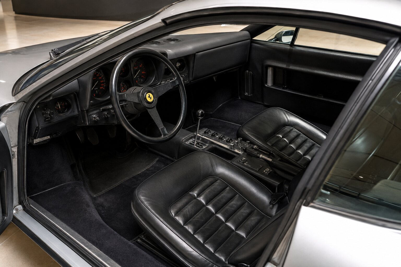 Ferrari 365 GT4 BB interior view