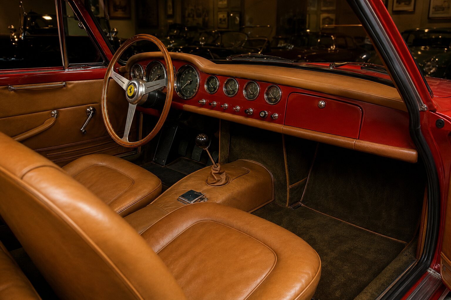 Ferrari 400 Superamerica Series I interior view