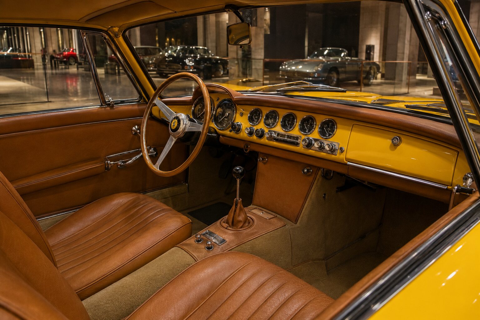 Ferrari 400 Superamerica Series II interior view
