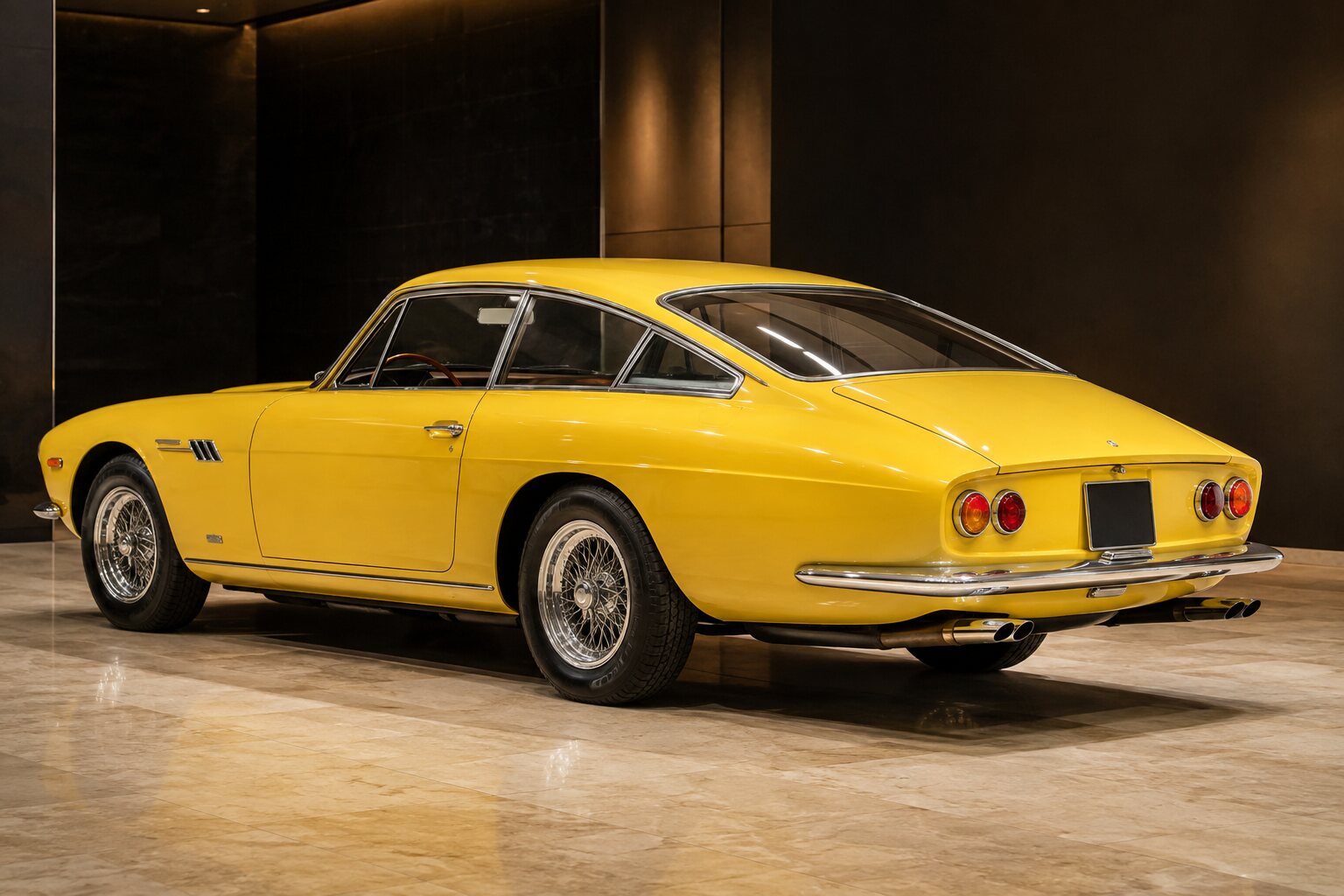 Ferrari 400 Superamerica Series II rear three-quarter view