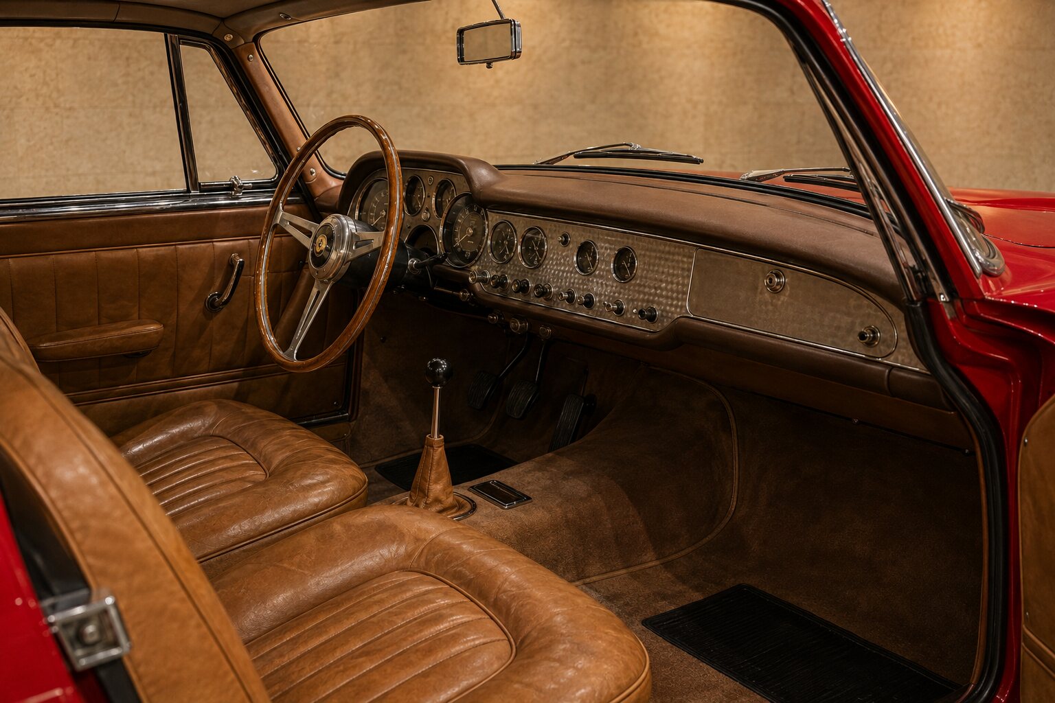 Ferrari 410 Superamerica Series I interior view