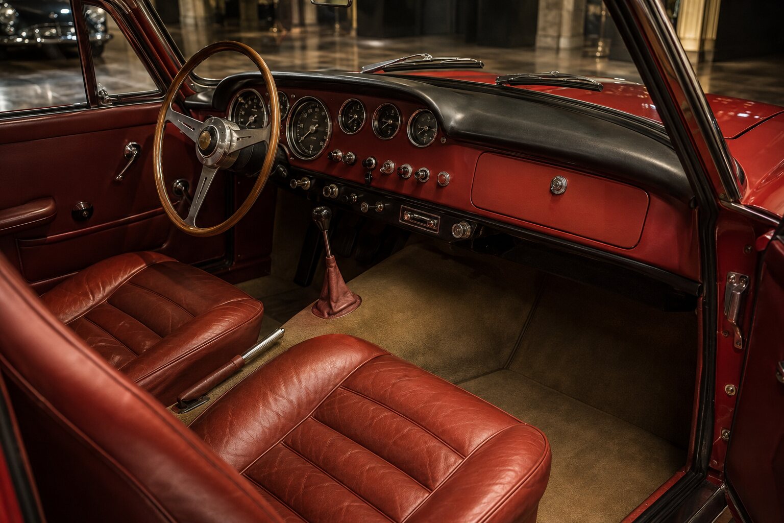 Ferrari 410 Superamerica Series II interior view