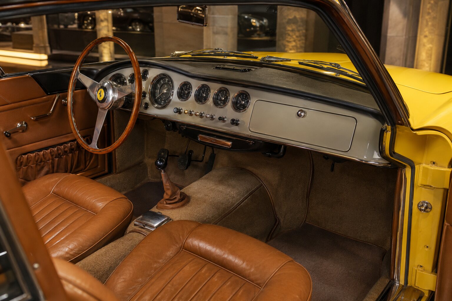 Ferrari 410 Superamerica Series III interior view