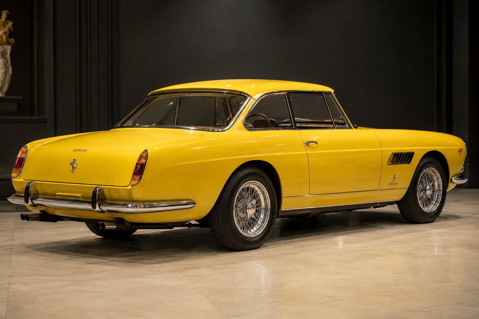 Ferrari 410 Superamerica Series III rear three-quarter view