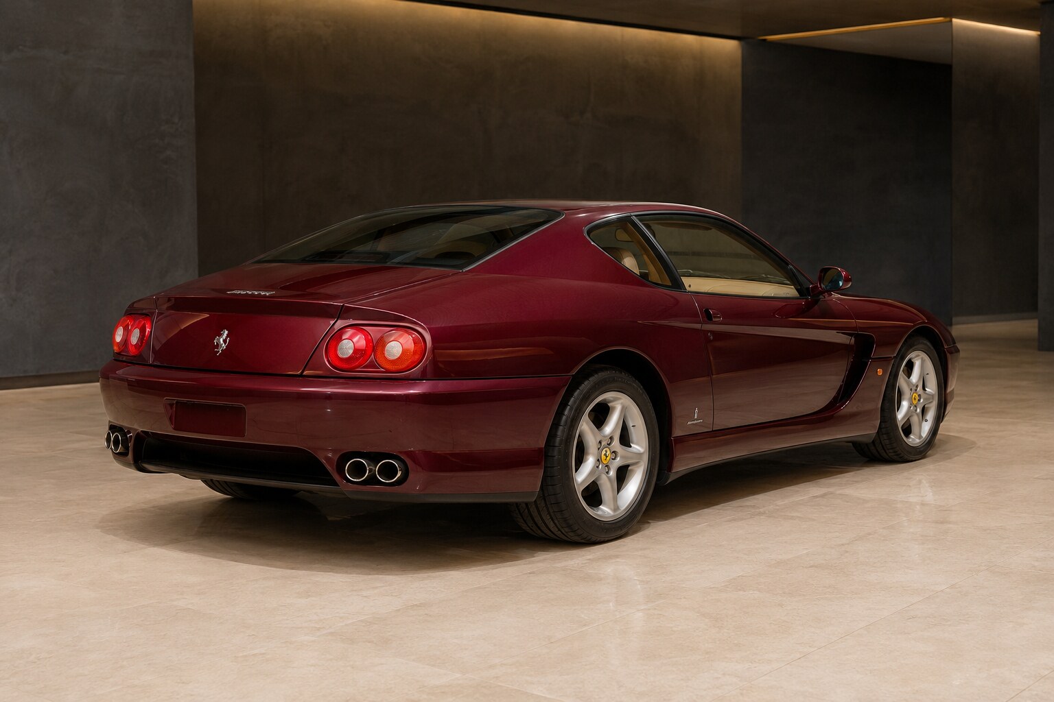 Ferrari 456 GT rear three-quarter view