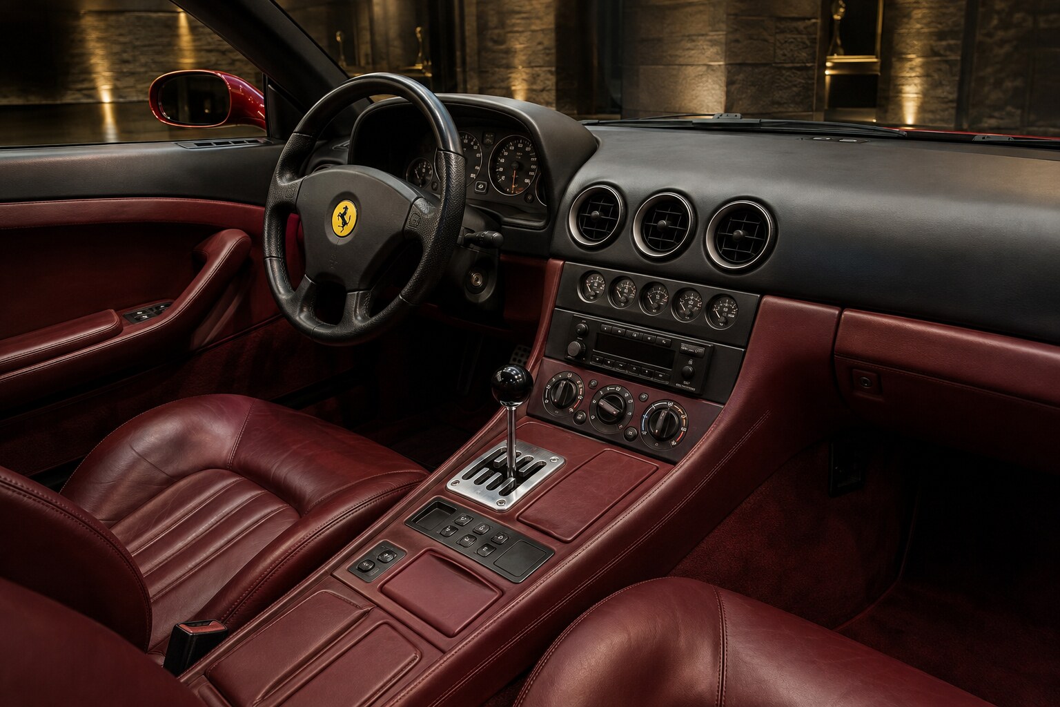 Ferrari 456M GT interior view