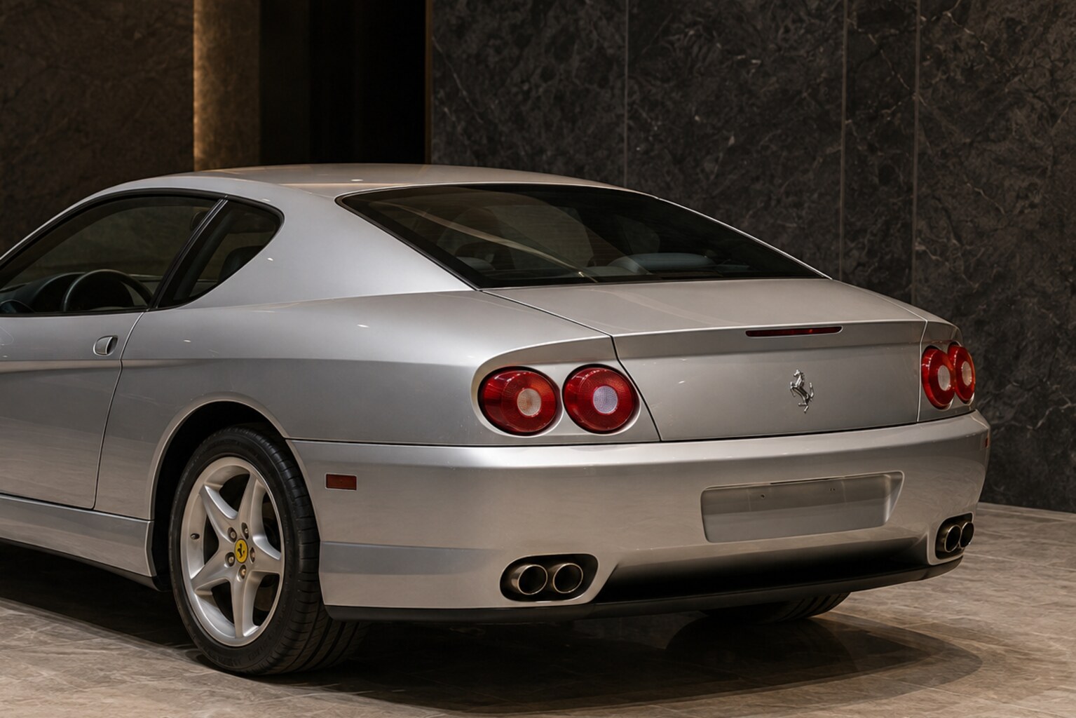 Ferrari 456M GT rear three-quarter view