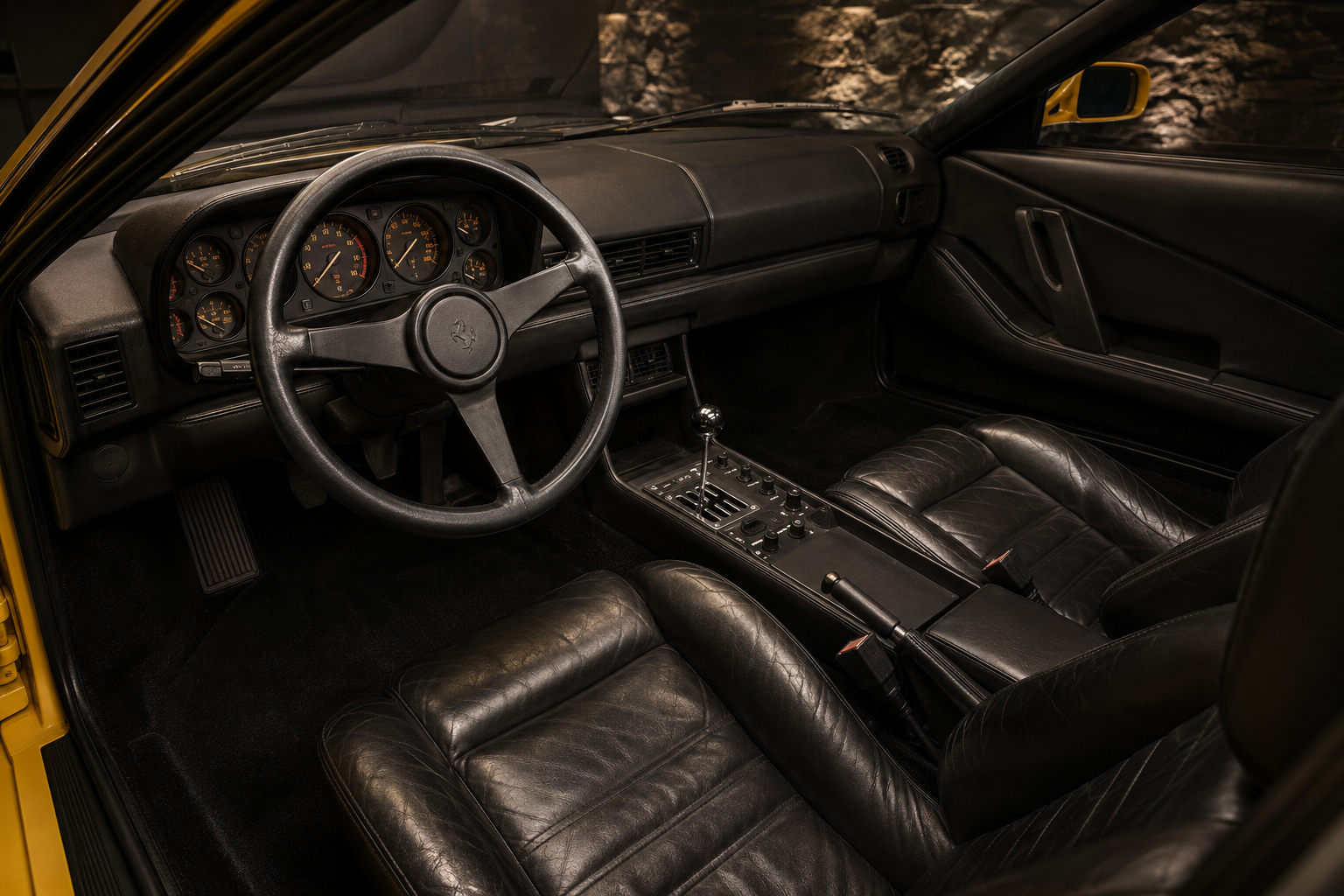 Ferrari 512 TR interior view