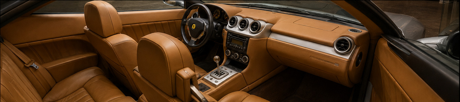 Ferrari 612 Scaglietti interior view