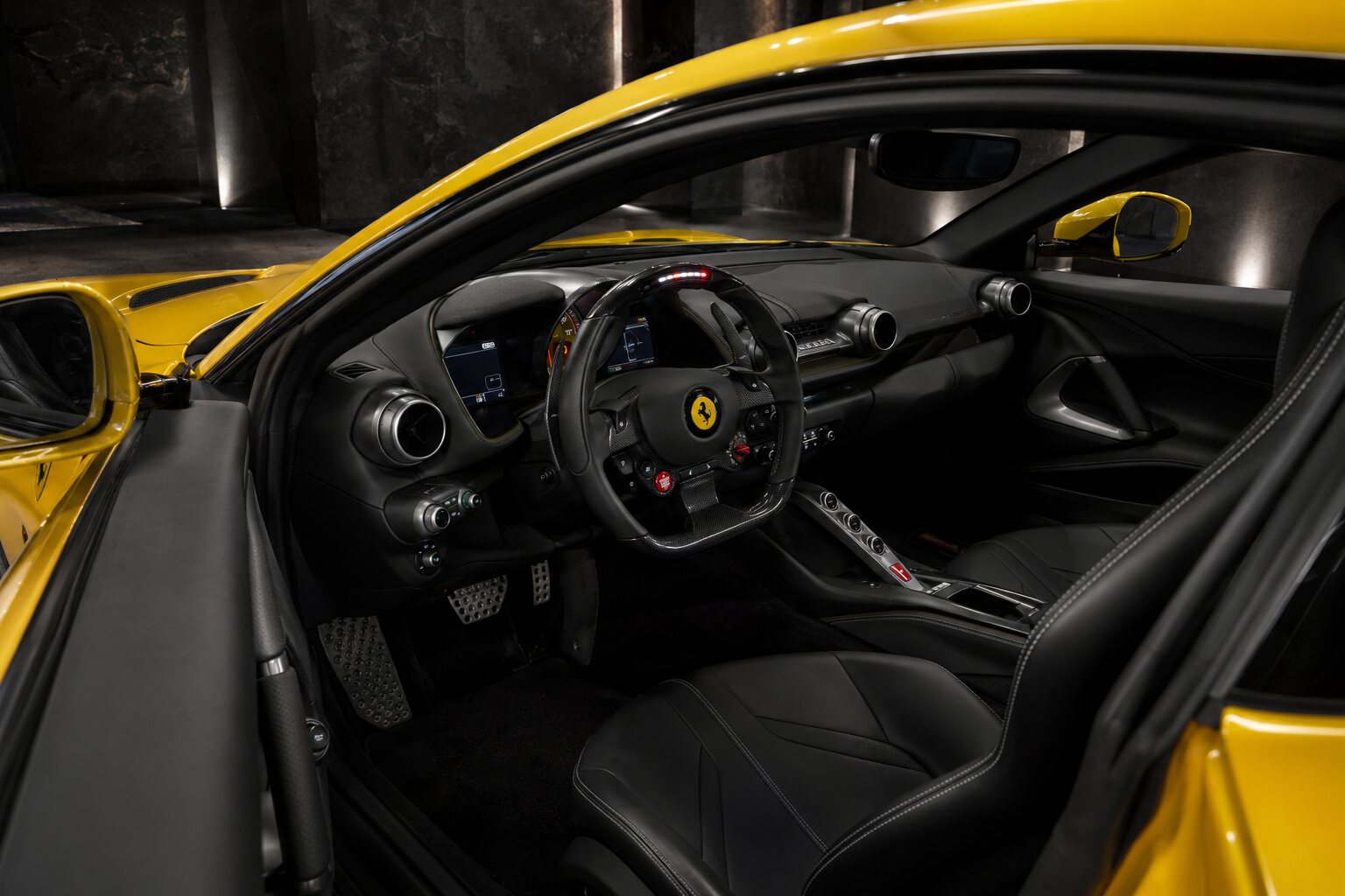 Ferrari 812 Superfast interior view
