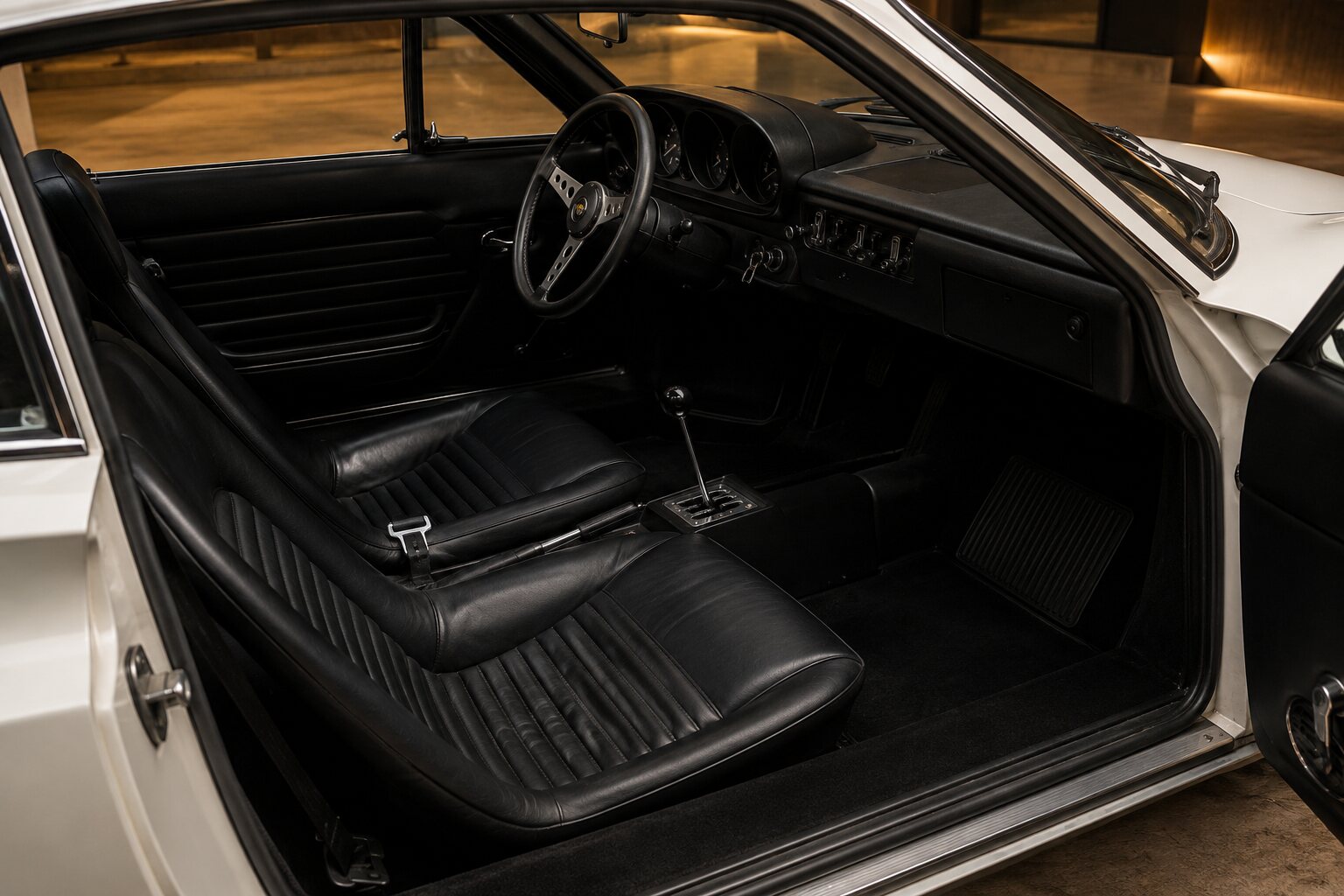 Dino 246 GT interior view