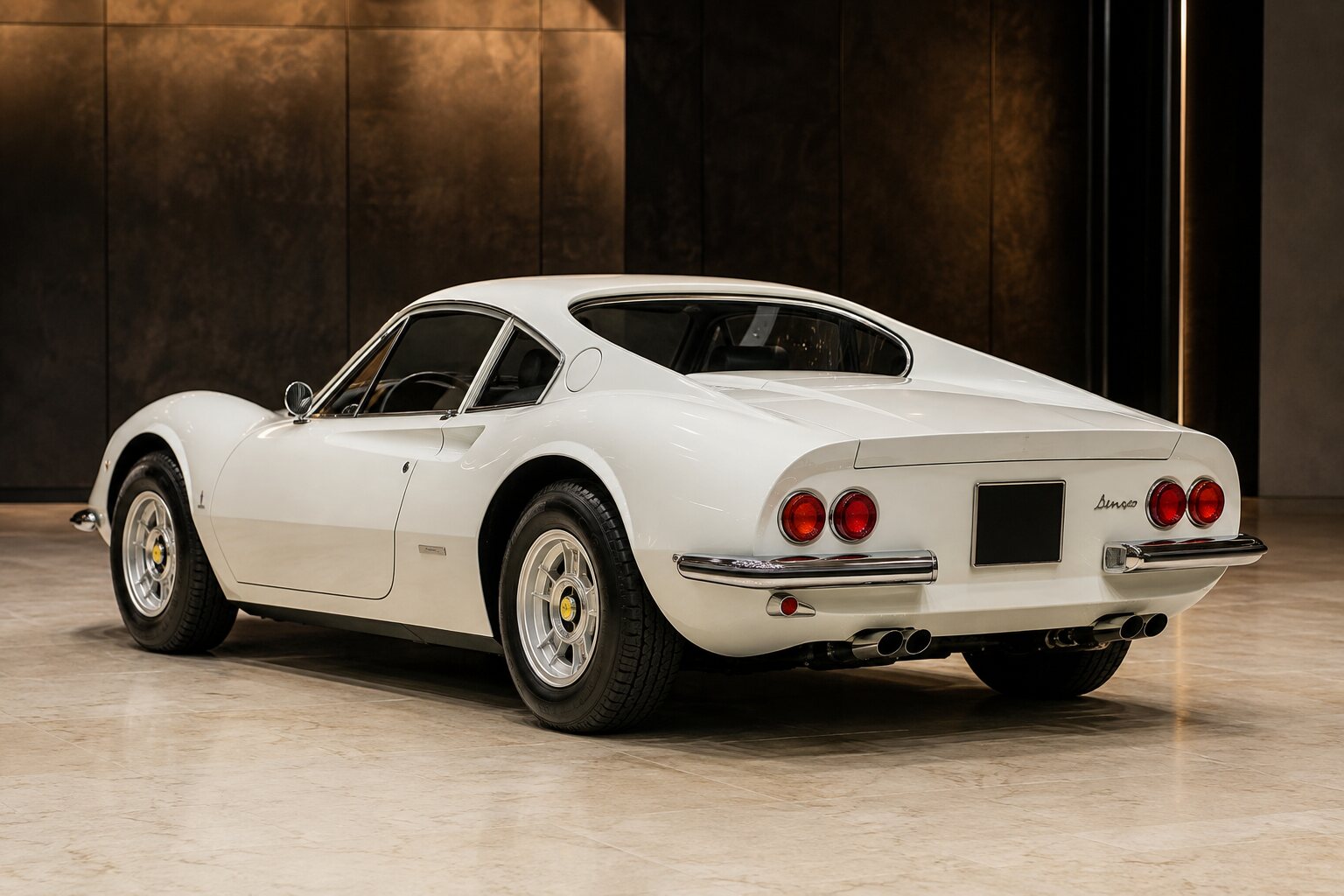 Dino 246 GT rear three-quarter view