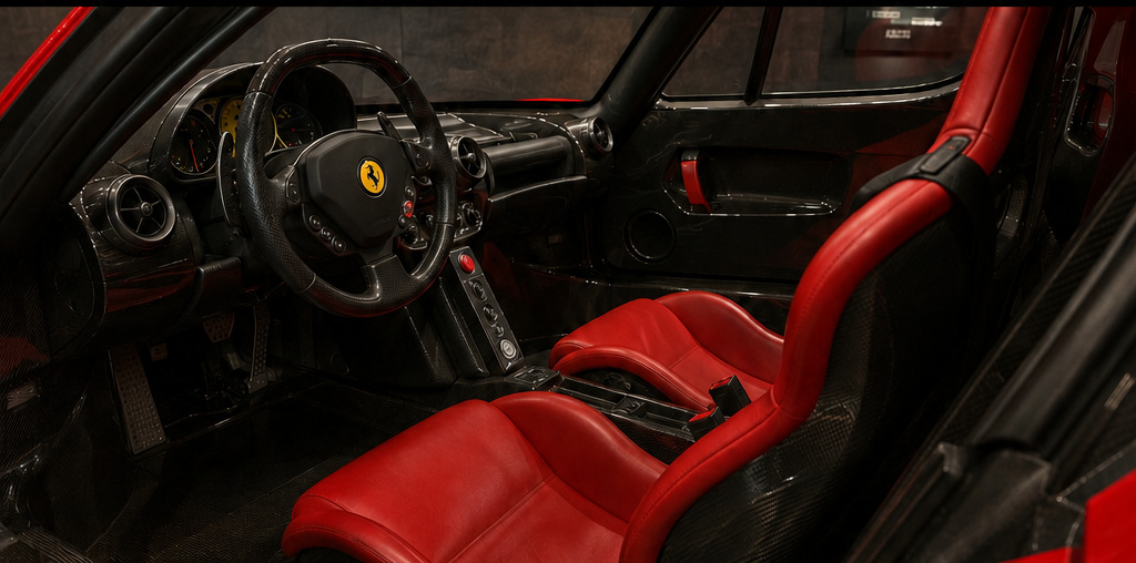 Ferrari Enzo interior view