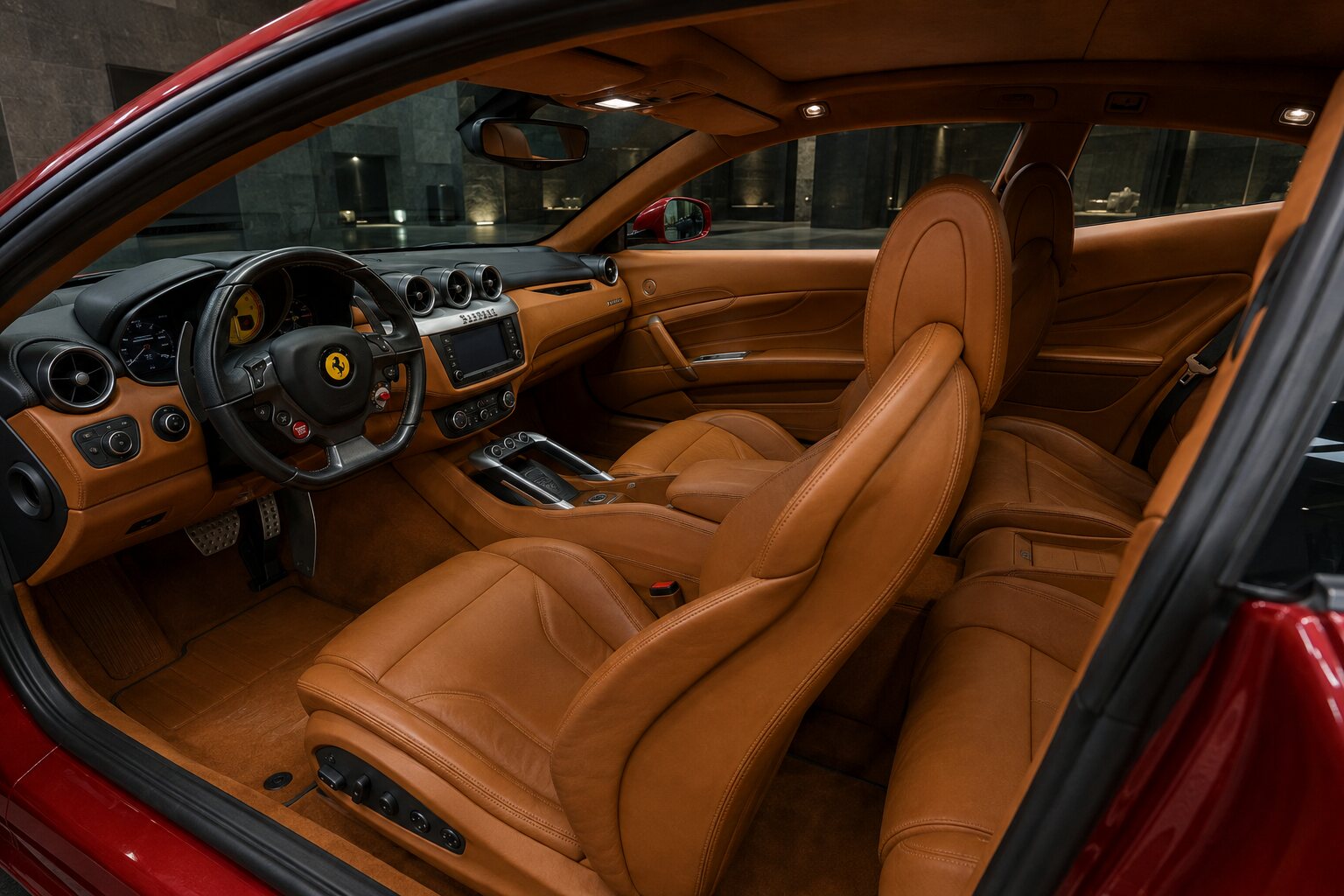 Ferrari FF interior view
