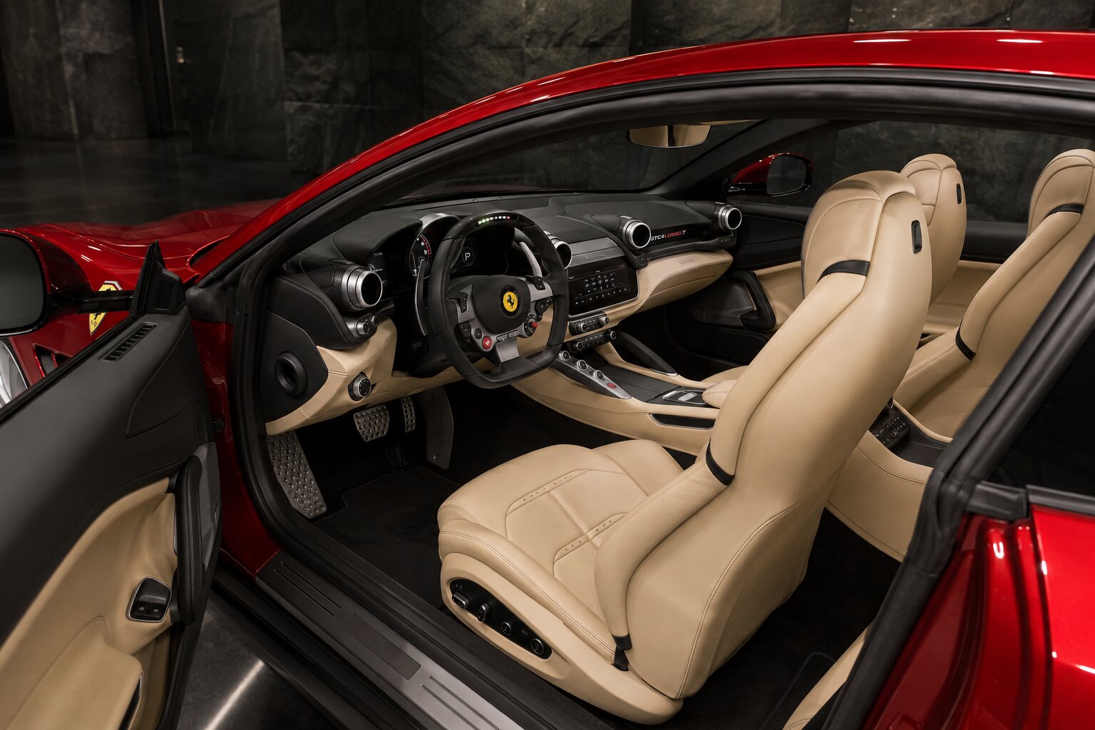 Ferrari GTC4Lusso T interior view