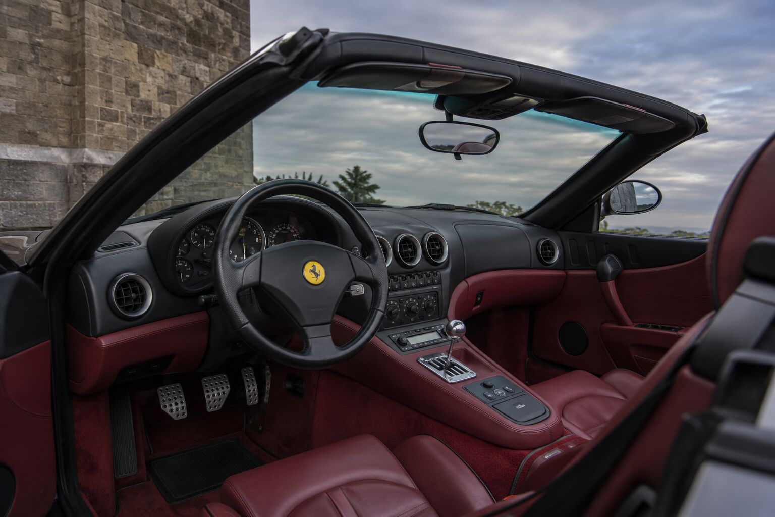 Ferrari Superamerica interior view