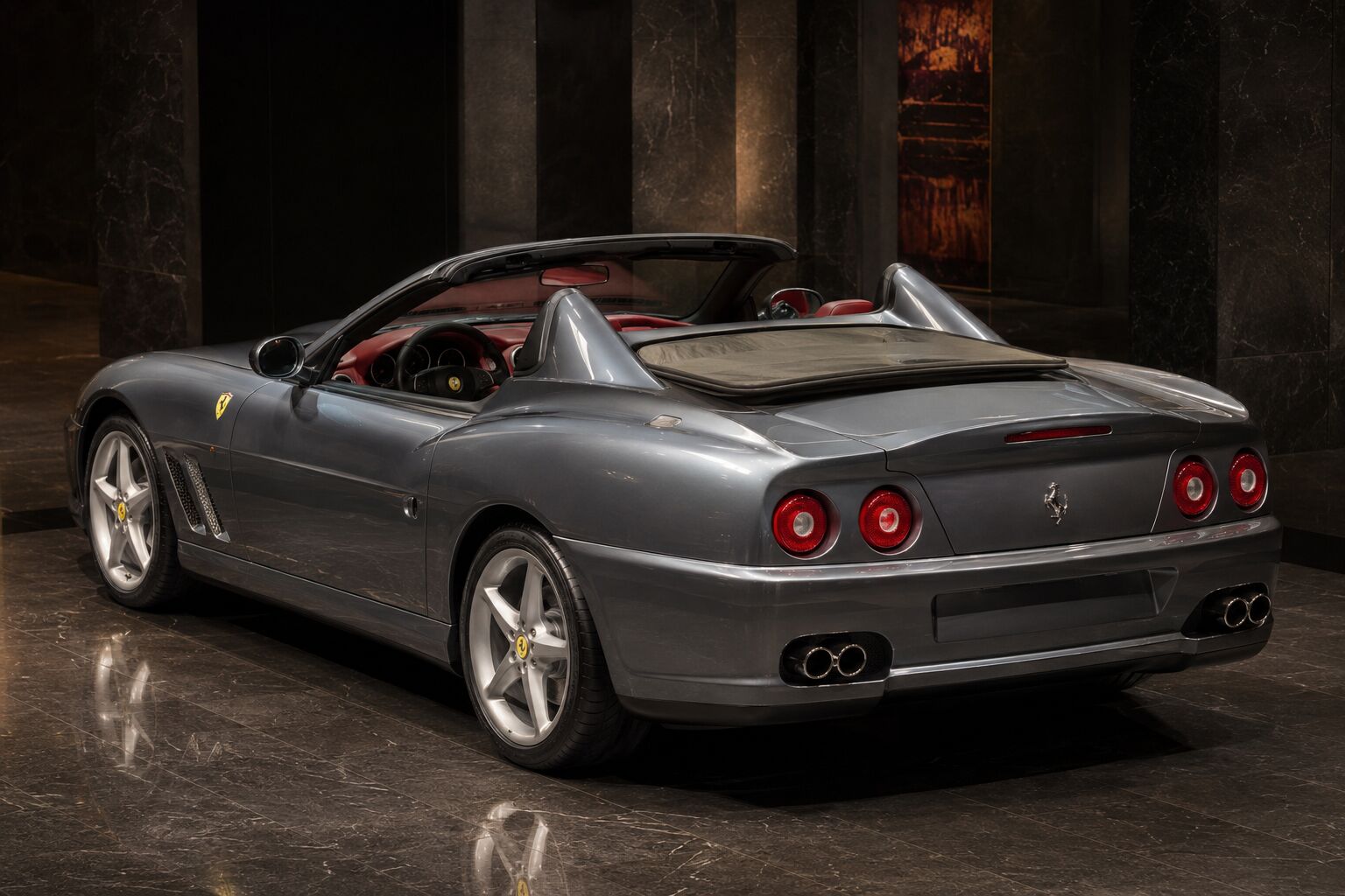 Ferrari Superamerica rear three-quarter view